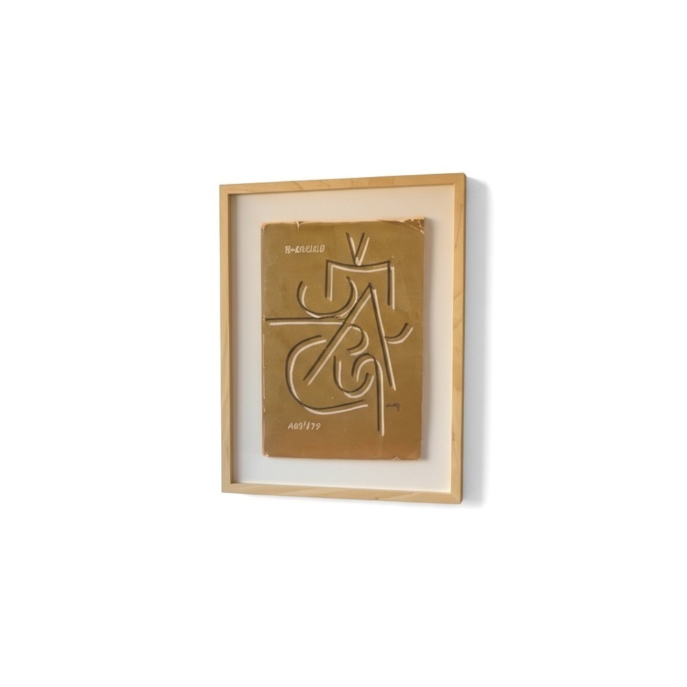 FRAMED WALL ART 'Nausea' by Jean-Paul Sartre Book Cover Art Print wood decor